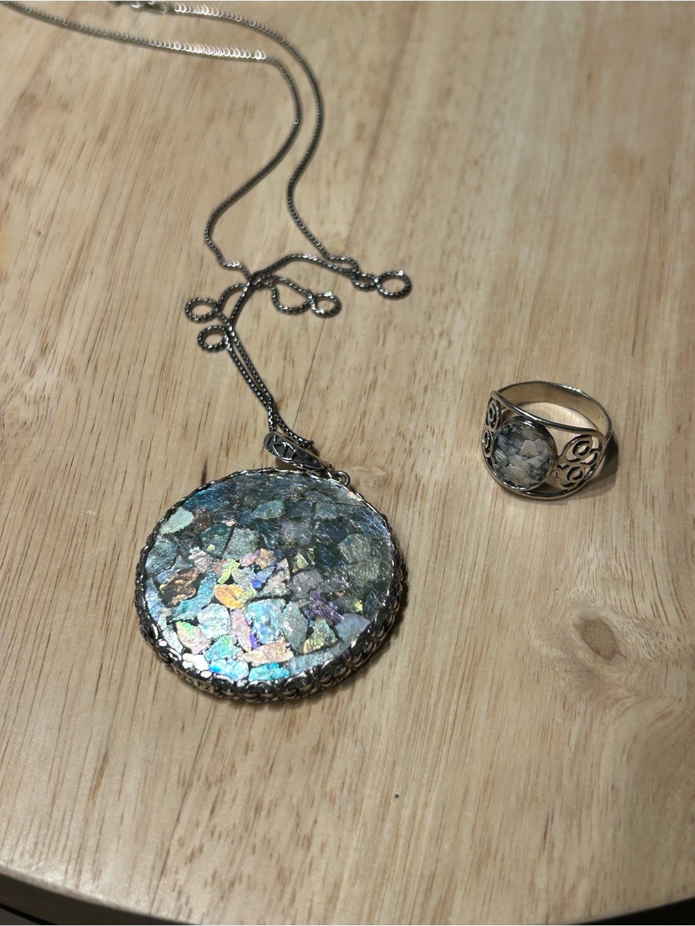 Ancient Roman glass necklace - Picture 12 of 15